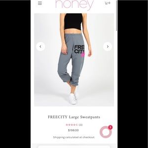 Free city grey with pink.  Medium. LIKE NEW. worn 1 x inside